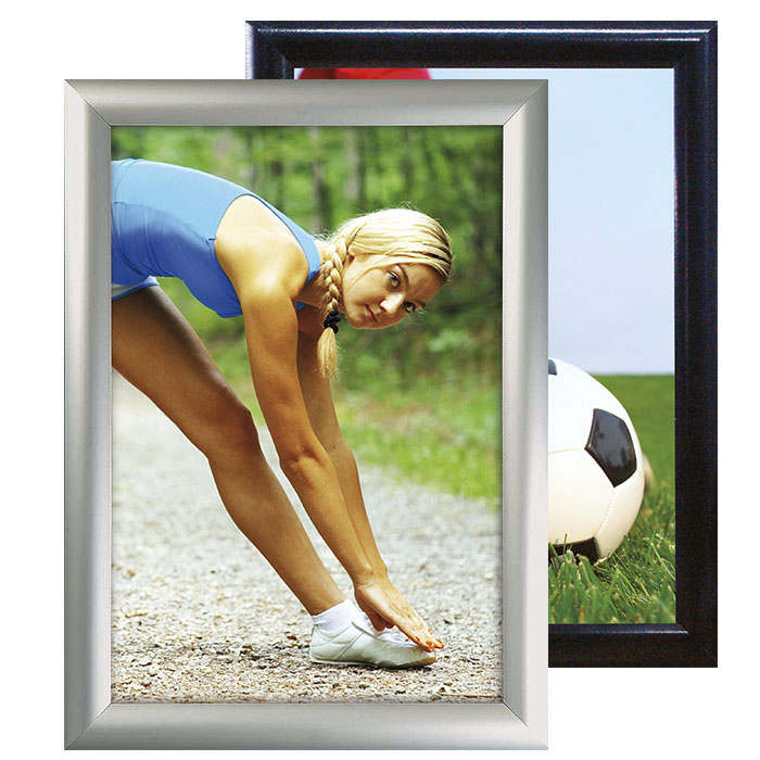 Julistekehys Snap alumiinia 25mm