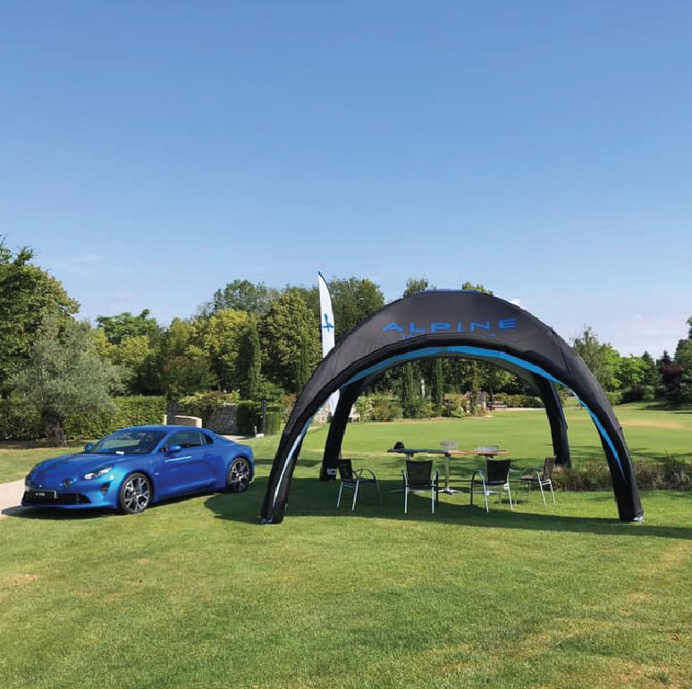 Ilmatäytteinen teltta Tripod - Image 4