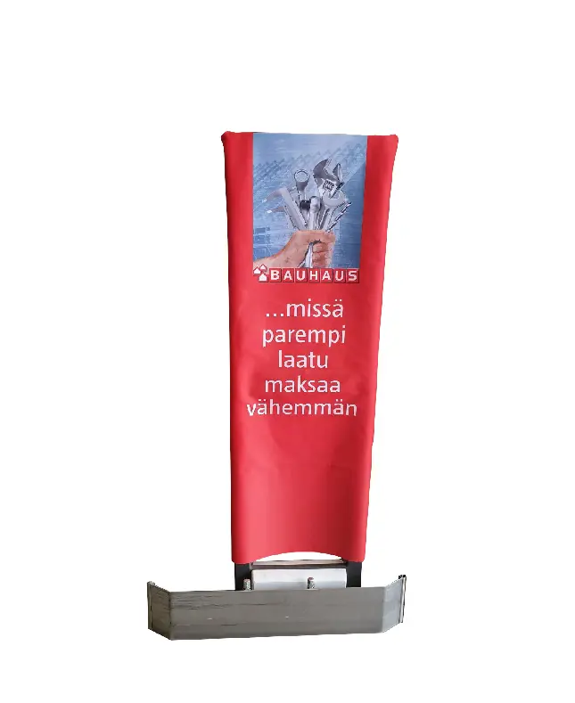 Hälyporttihuppu kankaasta (50x164 cm)